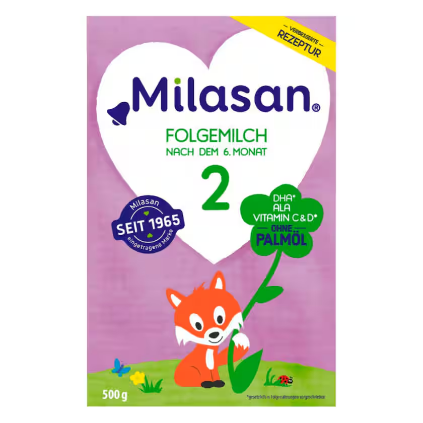 Milasan 2 Folgemilch nach dem 6. Monat 500g