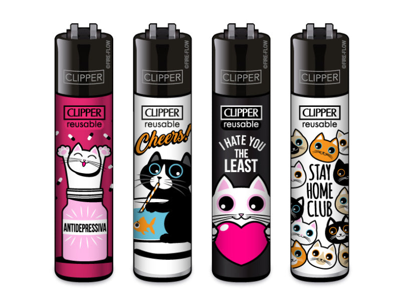 Clipper Feuerzeug vers. Motive Auswahl zufällig Stück