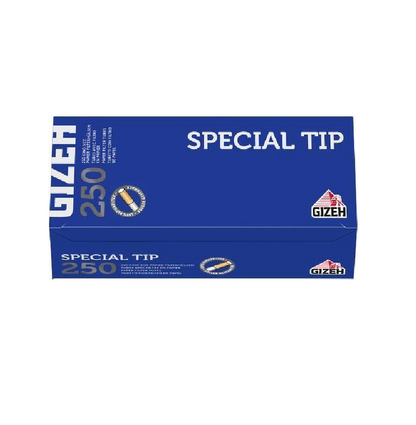 GIZEH Special Tip Hülsen blau 250 Stück