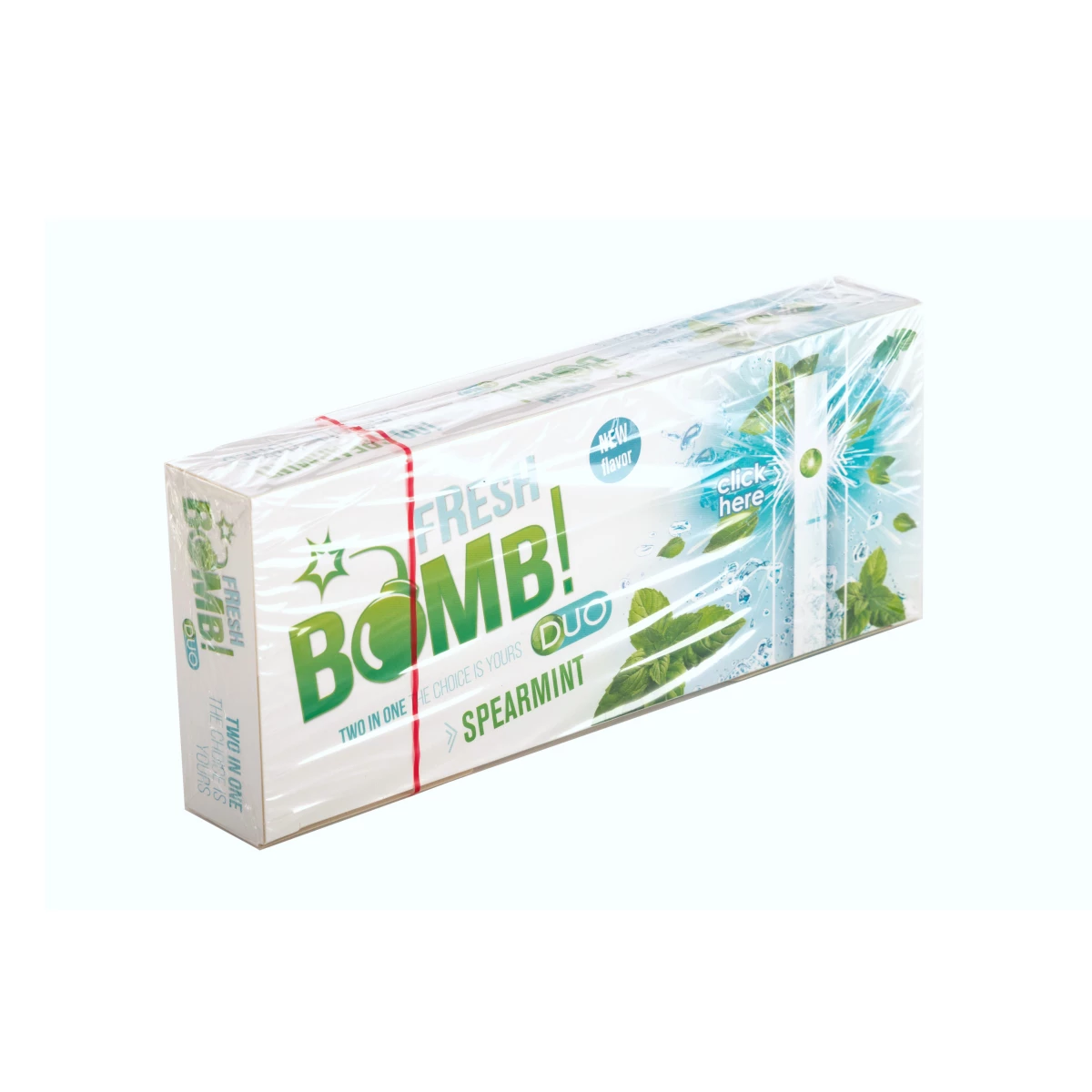 Fresh Bomb Spearmint Click Hülsen mit Aromakapsel