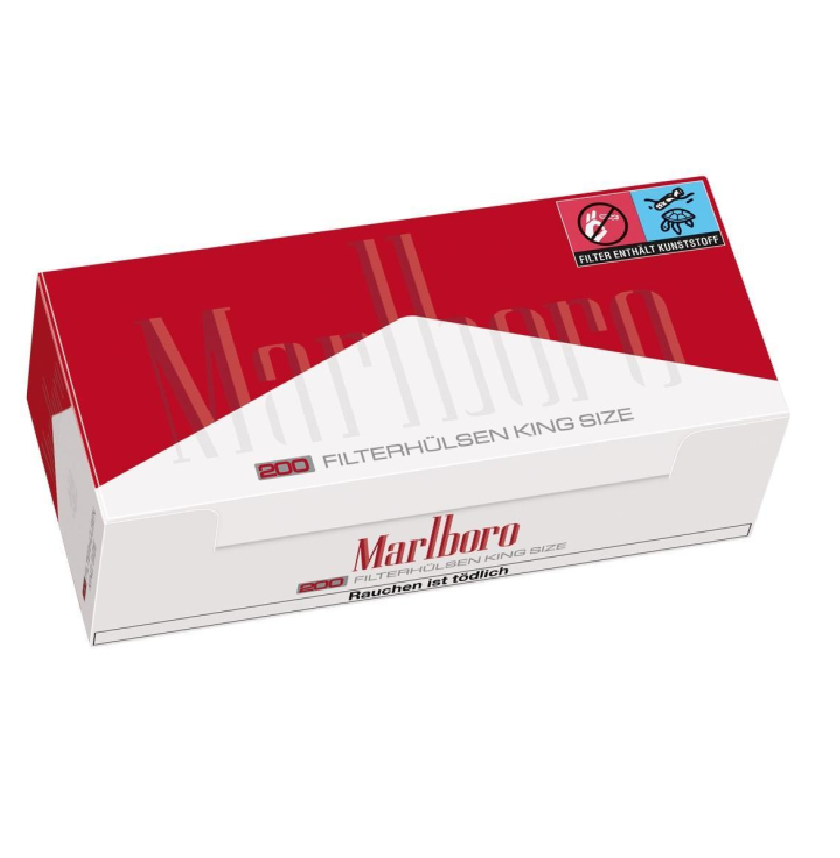 Produktinformationen Marlboro Red Hülsen200 Stück