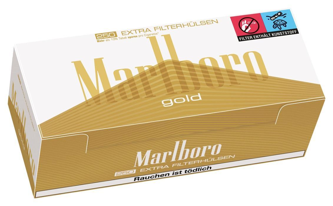 Marlboro Xtra Gold Hülsen 250 Stück