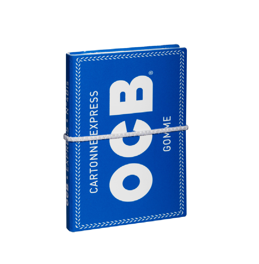 OCB Blau Gummizug 100 Blatt