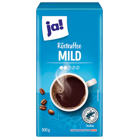 ja! Milder Röstkaffee 500g