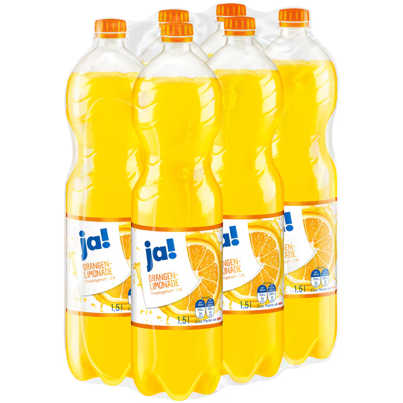 Orangen-Limonade 6x1,5l EINWEG