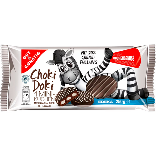 GUT&GÜNSTIG Choki Doki, gefüllte Mini-Kuchen