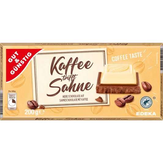GUT&GÜNSTIG Kaffee trifft Sahne