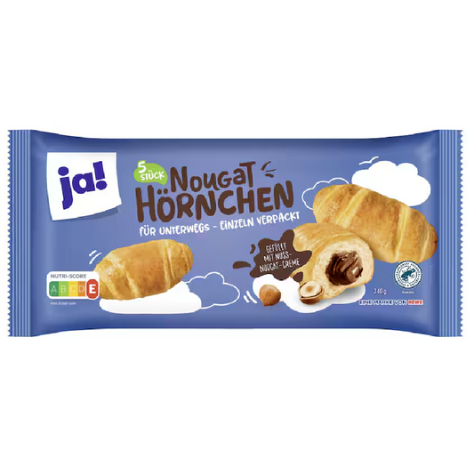 ja! Nougat Hörnchen 240g