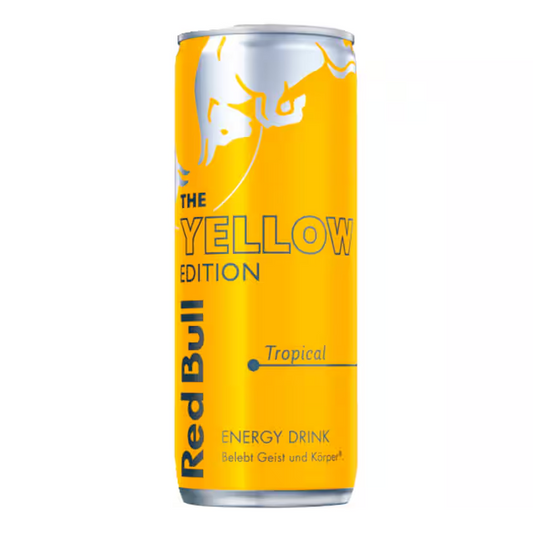 Red Bull Energy Drink Yellow Edition Tropical 0,25l EINWEG