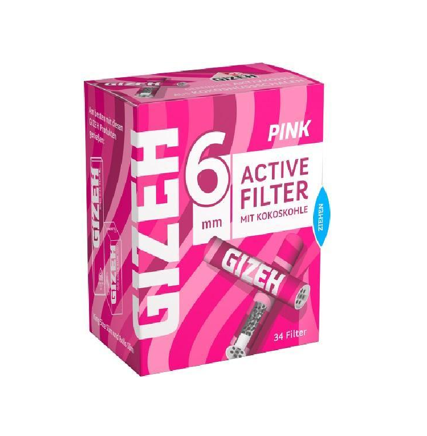 GIZEH Pink Active Filter 6mm