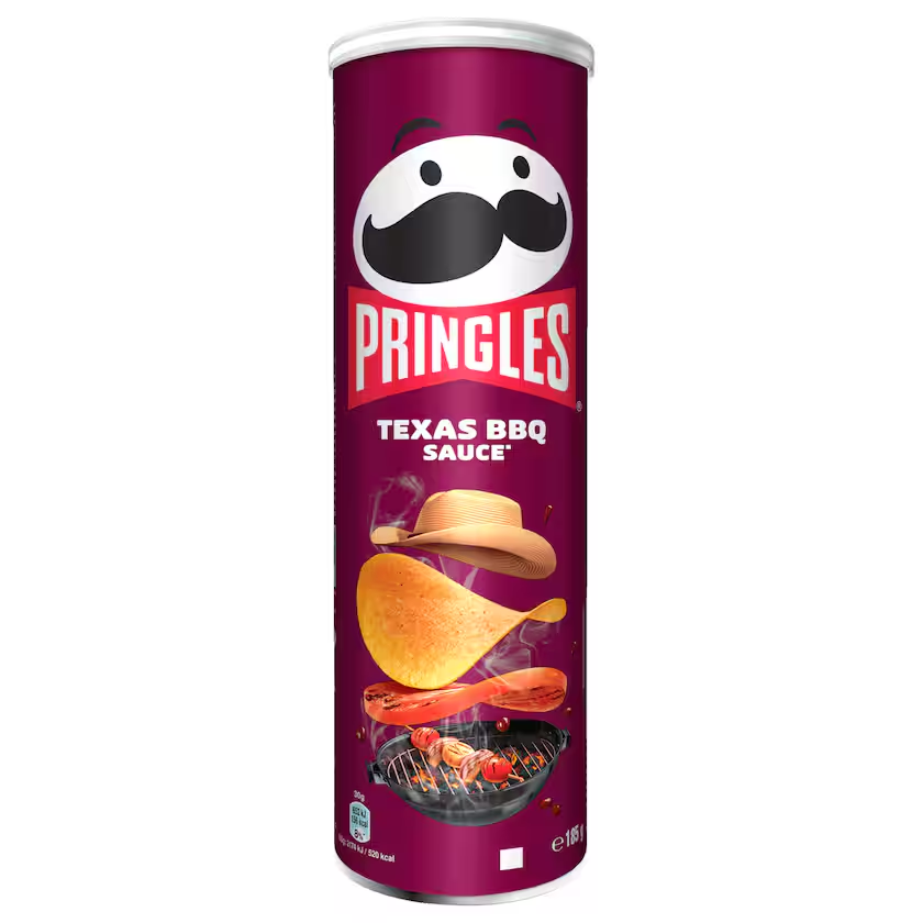 Pringles Texas BBQ Sauce Amerikanische Chips 185g