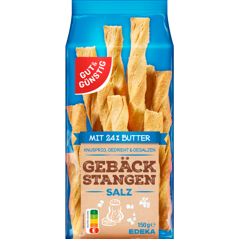 GUT&GÜNSTIG Gebäckstangen gesalzen