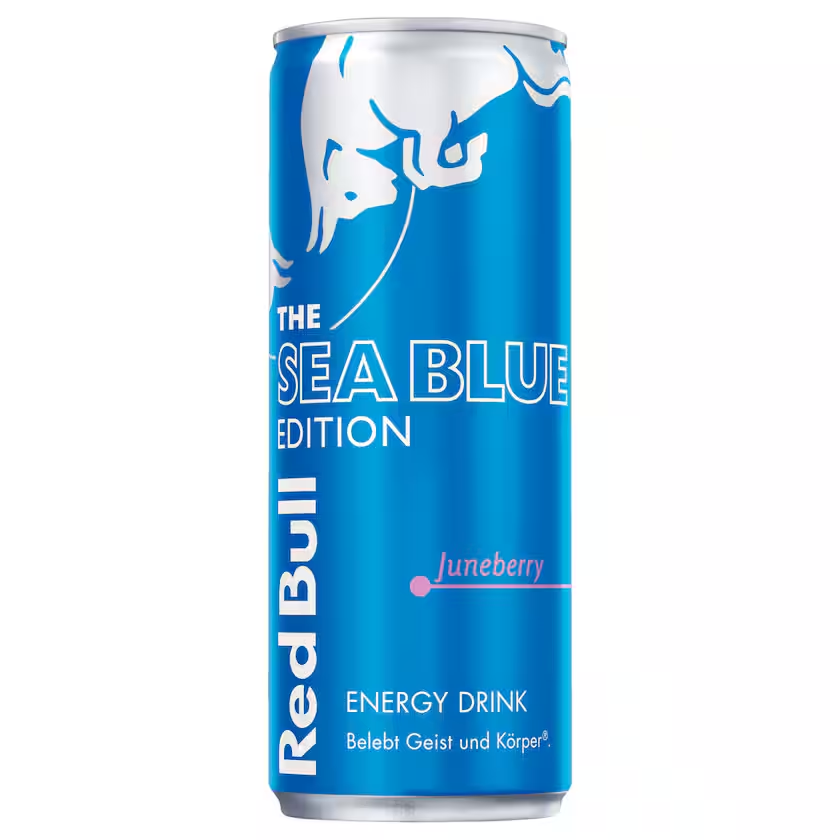 Red Bull Energy Drink Sea Blue Edition Juneberry 0,25l EINWEG