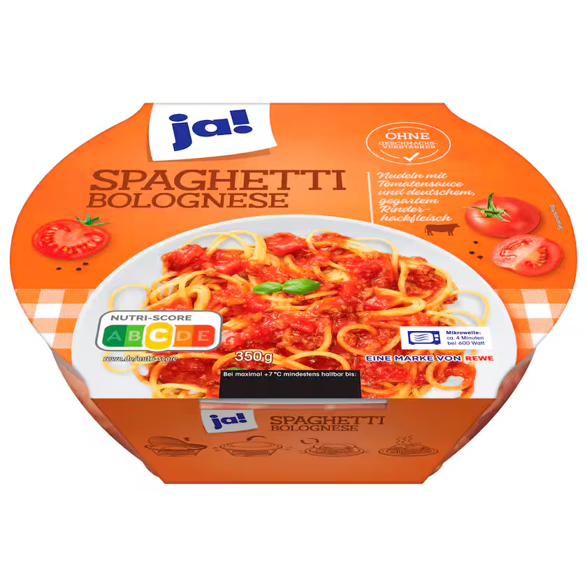 ja! Spaghetti Bolognese 350g