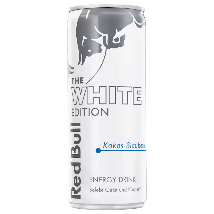 Red Bull Energy Drink White Edition Kokos-Blaubeere 0,25l EINWEG