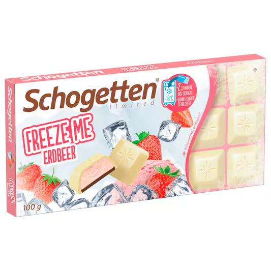 Schogetten Limited Freeze Me Erdbeer 100g
