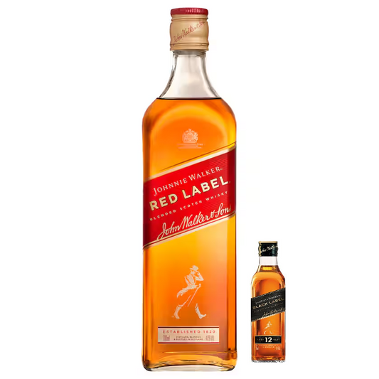 Johnnie Walker Red 0,7l + black Label