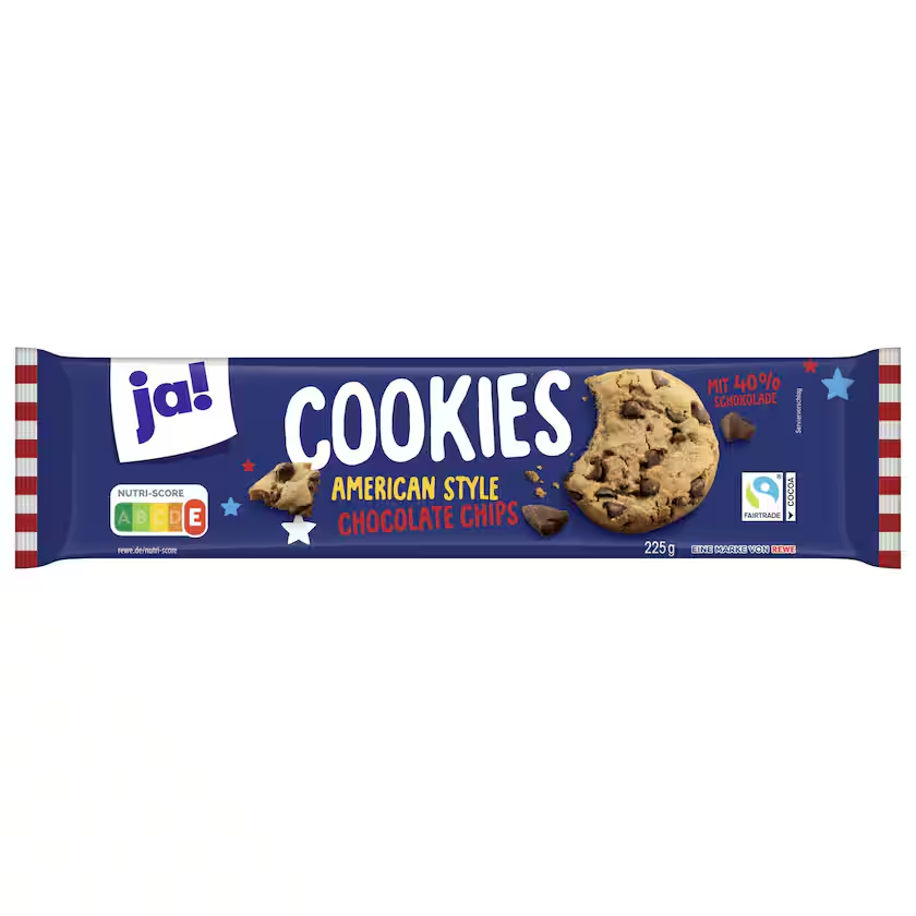 ja! Cookies American Style Chocolate Chip 225g