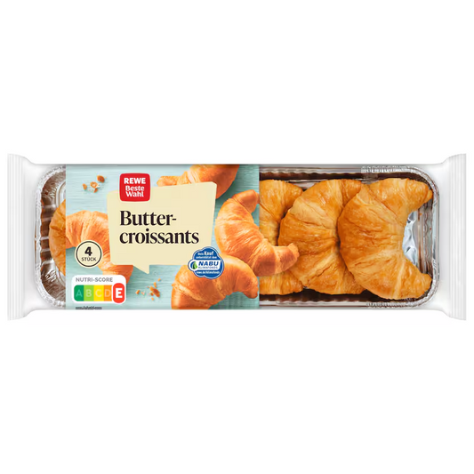 REWE Beste Wahl Butter Croissants 200g