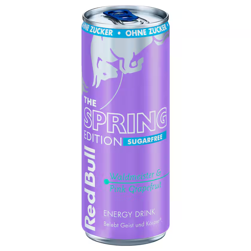 Red Bull Spring Edition Waldmeister & Grapefruit Sugarfree 0,25l EINWEG
