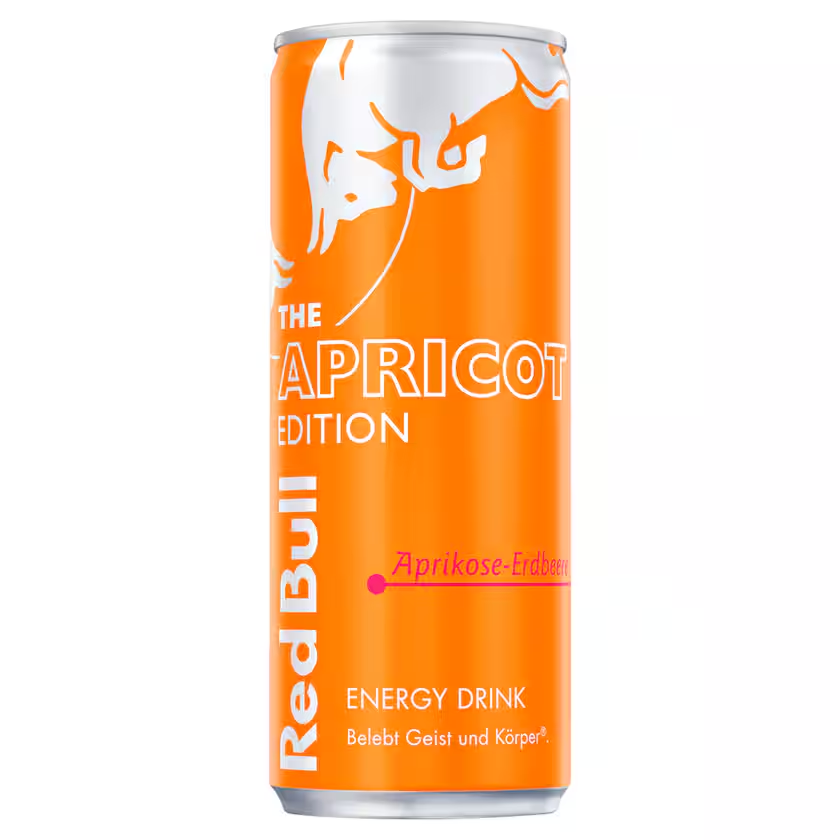 Red Bull Energy Drink Aprikose Erdbeere 0,25l EINWEG