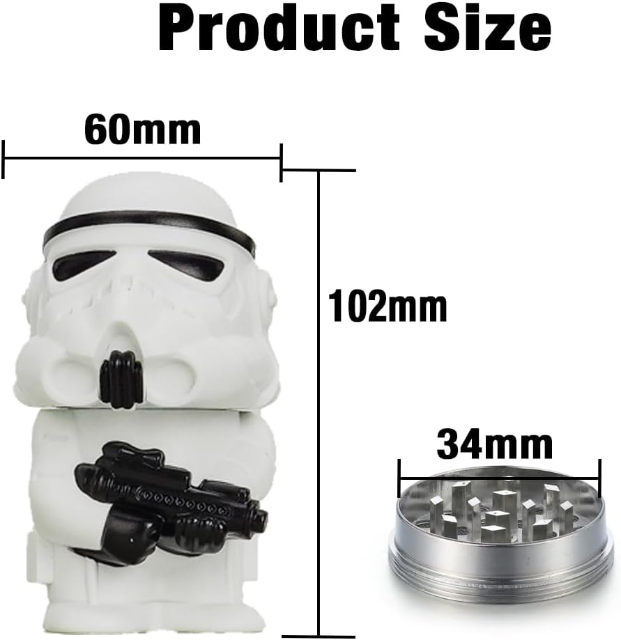 Spespo Herb Grinder, Herb Grinder, Catoon