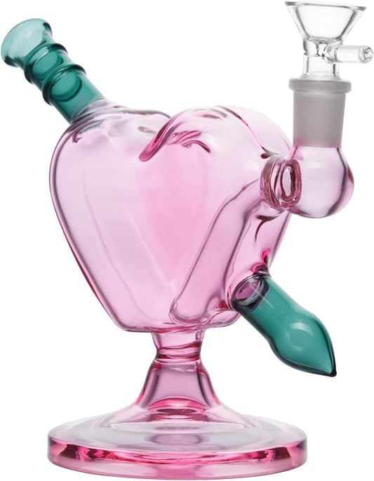 RORA Small Glass Bong 6inch