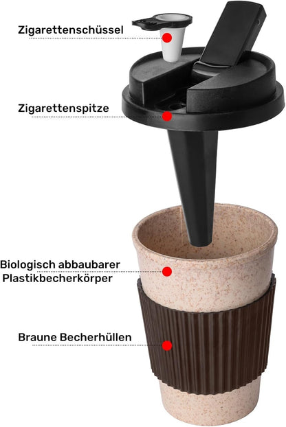 Free Boy Kaffeebecher Wasserpfeife Kunststoffbecher
