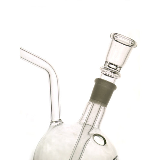 OM Mini Glasbong | Pfeife Seitlicher Mund | H: 14cm Ø: 14.5mm