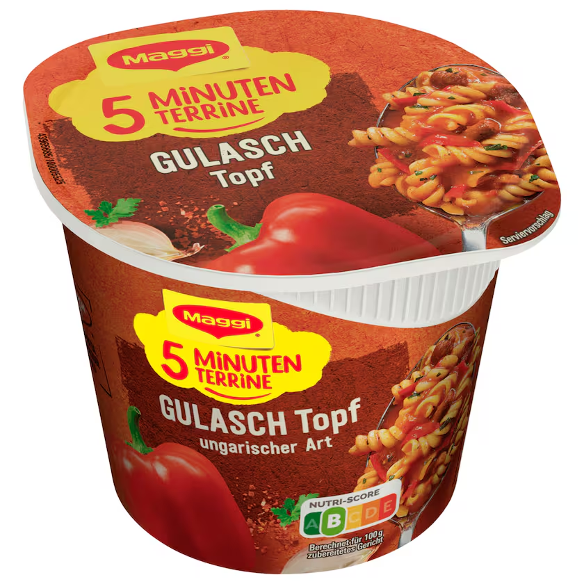 Maggi 5 Minuten Terrine Gulaschtopf 57g