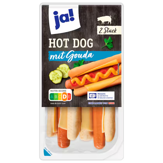 ja! Hot Dogs mit Gouda 200g
