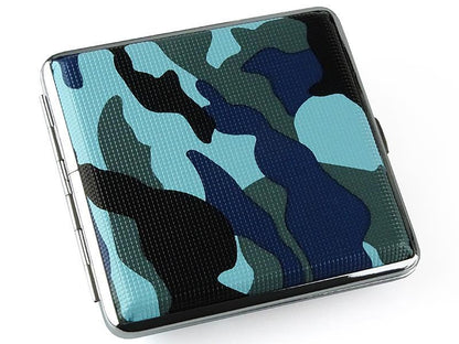 Zigarettenetui "Camouflage" für 20 Zig., mit Gummiband