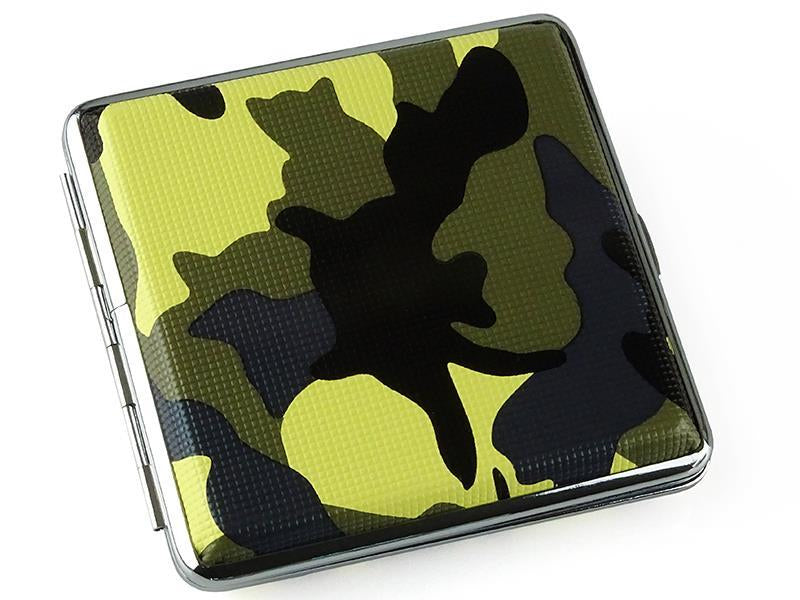 Zigarettenetui "Camouflage" für 20 Zig., mit Gummiband