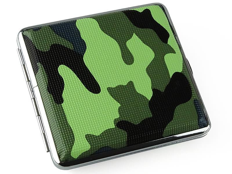 Zigarettenetui "Camouflage" für 20 Zig., mit Gummiband