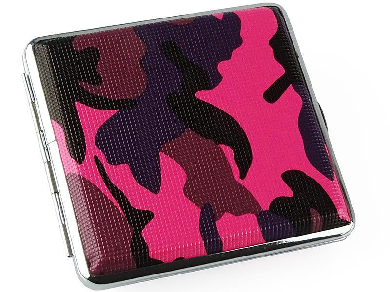Zigarettenetui "Camouflage" für 20 Zig., mit Gummiband